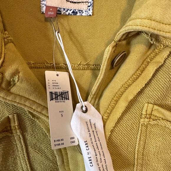 Anthropologie Pilcro Sweatshirt Jacket - Picture 3 of 4